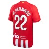 Jalkapallo Pelipaidat/Peliasut Atlético Madrid M.Hermoso 22 Kotipelipaita 2023-24
